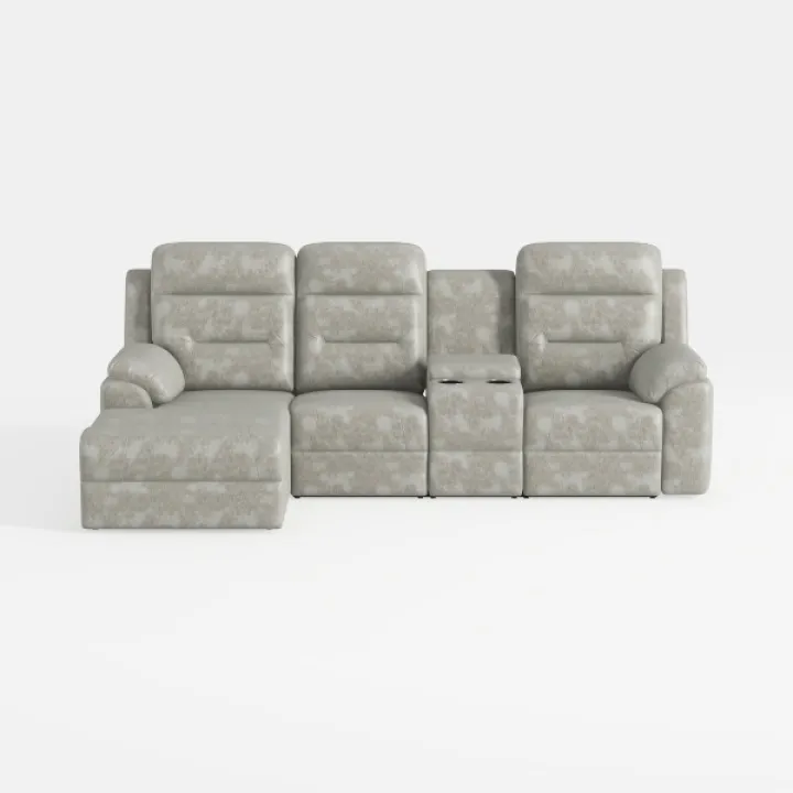 Rhylen Recliner Sofa - Left-101 Stories