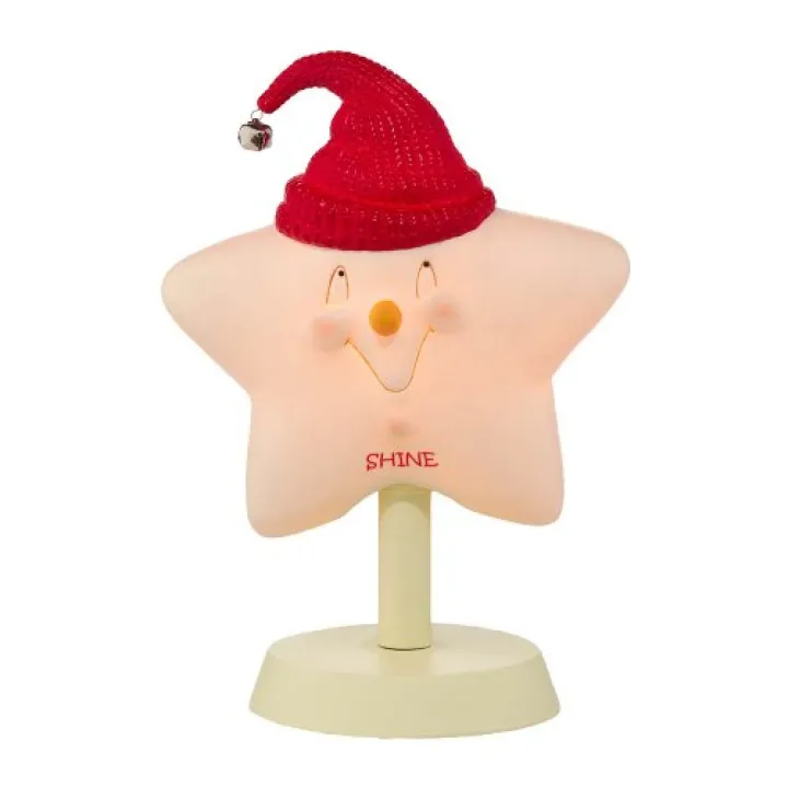 Department 56 Snowpinions Lit Shine Star Lamp, 10.04 inch