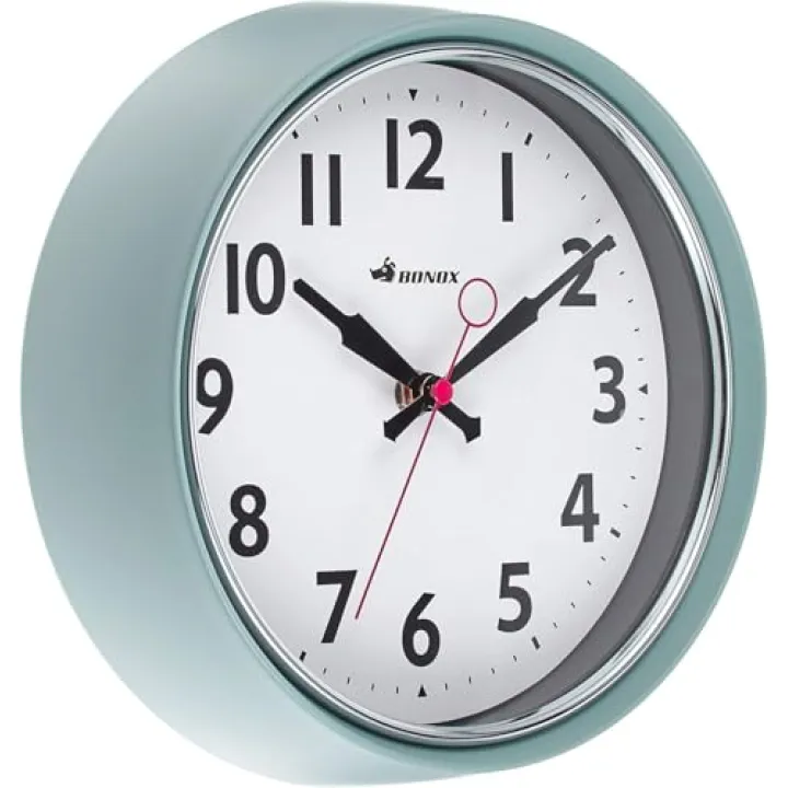 Dulton S426-207CGY Wall Clock, Classic Gray, Available in Colors to Choose from Your Room Impression, Wall Clock, Diameter 8.3 inches (210 mm), Depth 2.6 inches (65 mm),
