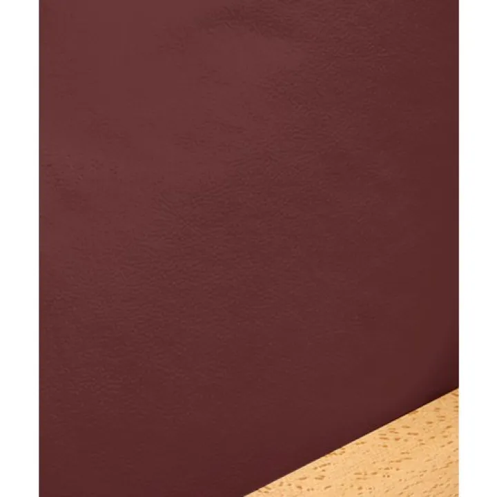 SlipcoverShop Faux Leather Burgundy Futon Cover Queen 5pc Pillow Set 297