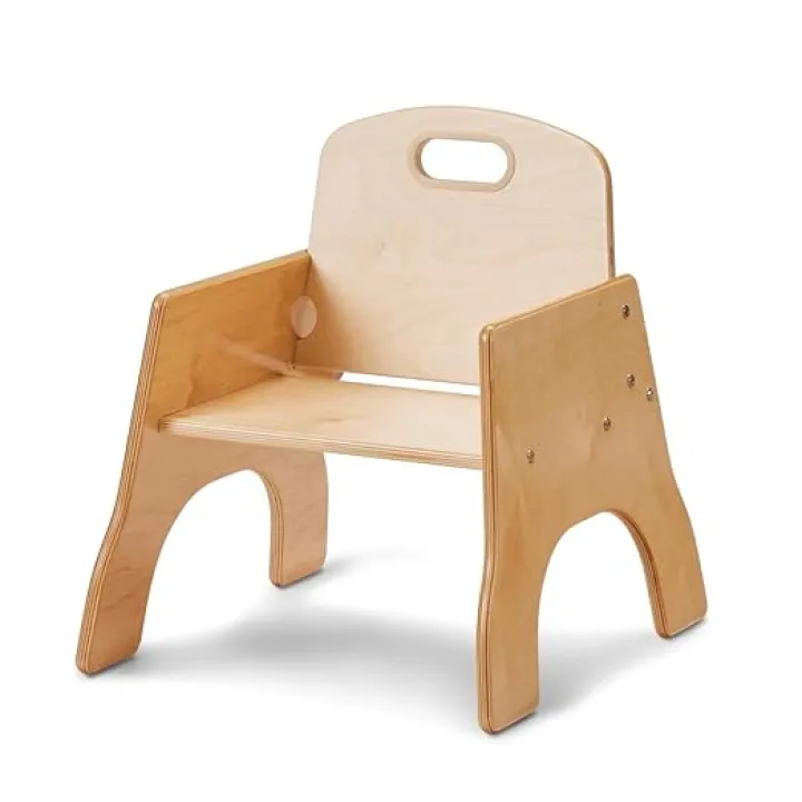 Jonti-Craft 6802JC Chairries Stackable Chair, 9" Height