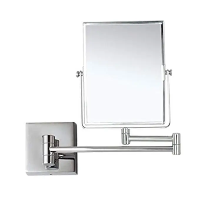 Nameeks AR7721-CR-5x Glimmer Double Face 5x Magnification Wall Mounted Makeup Mirror, Chrome