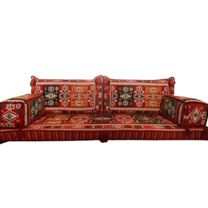 mysticalanatolia Arabic Majlis Sofa, Living Room Decor, Arabian Mattress Couches, Oriental Moroccan Diwan, Sectional Furniture, Bench Cushions, Loveseat, Jalsa, Floor Seating