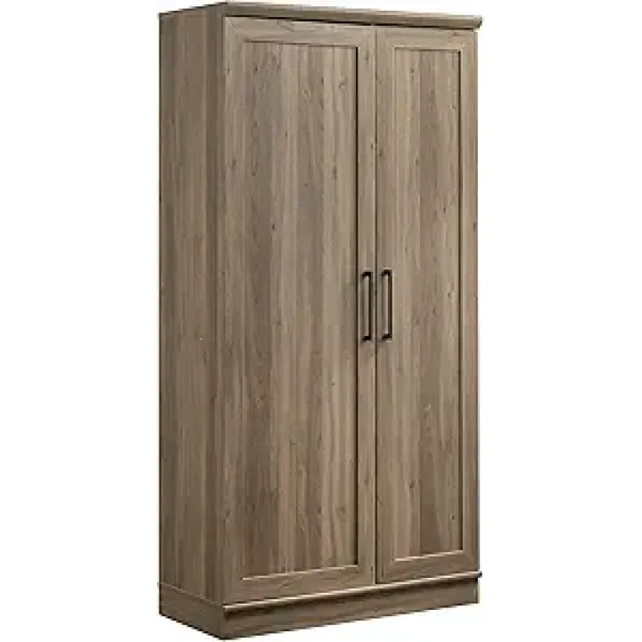 Sauder HomePlus Storage Cabinet/ Pantry cabinets, Salt Oak finish