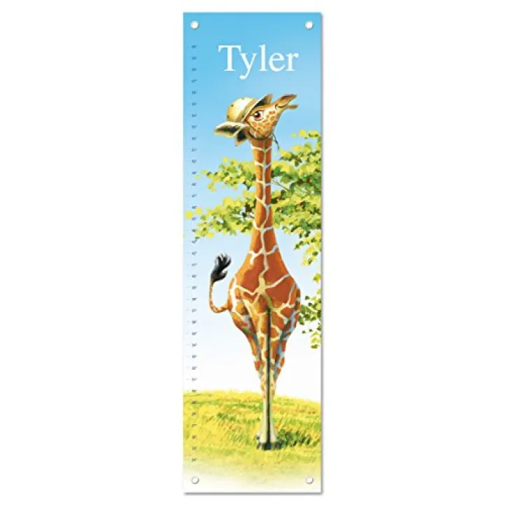 Personalized Growth Chart for Kids, Giraffe - I See Me!