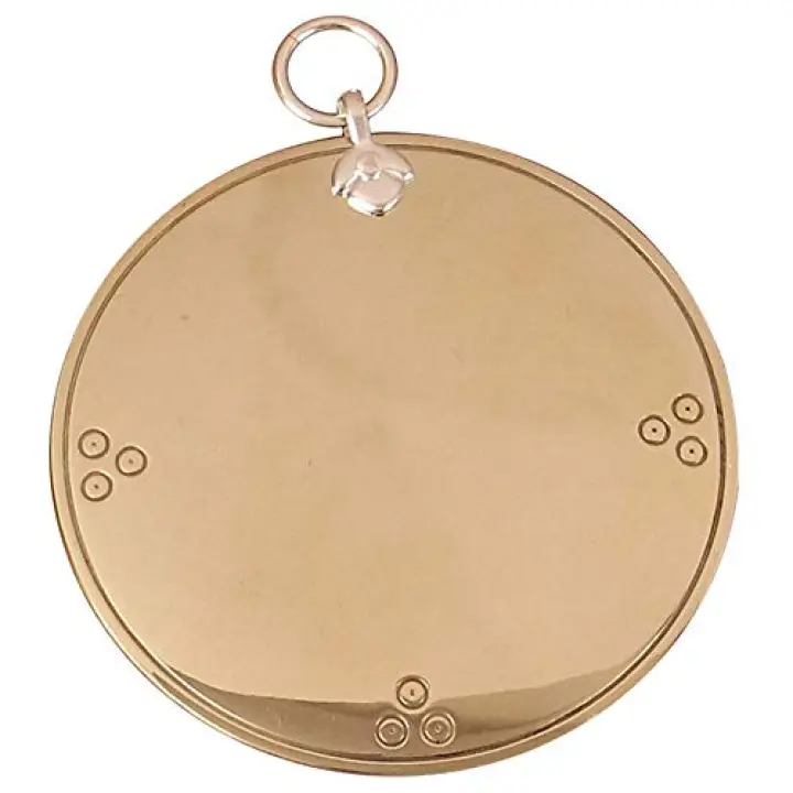 2.5Inch Feng Shui Bagua Mirror Pure Copper Evil Mirror Manual Gossip Mirror Double-Sided Mirror concave Mirror Convex Mirror
