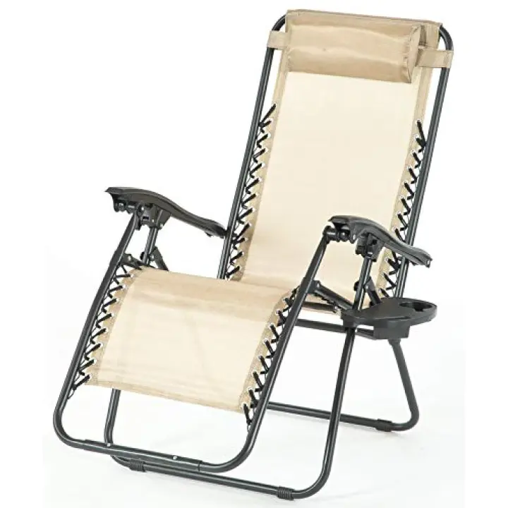 Trans Continental Group Ltd Suntime Royale Zero Gravity Relaxer con portabicchieri (Rame)