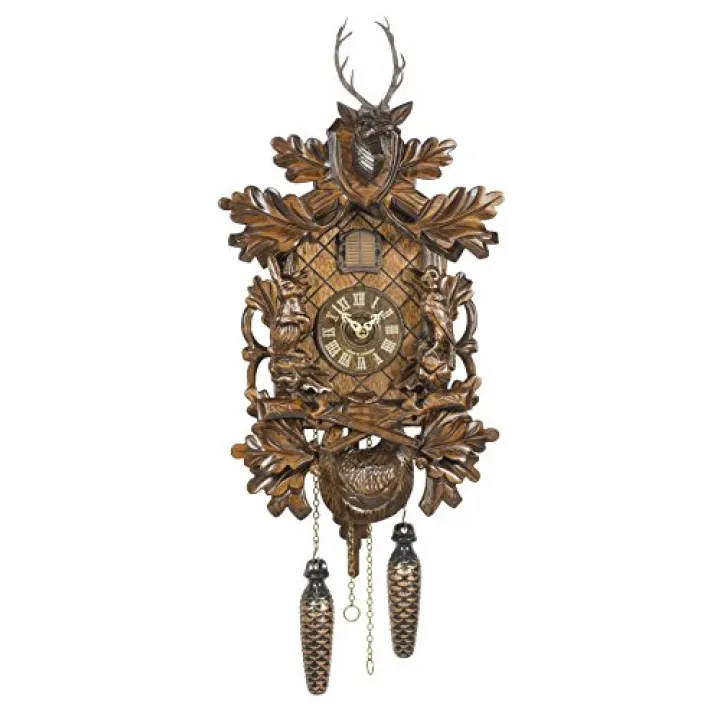 Trenkle Quartz Cuckoo Clock Hunting Clock, with Music