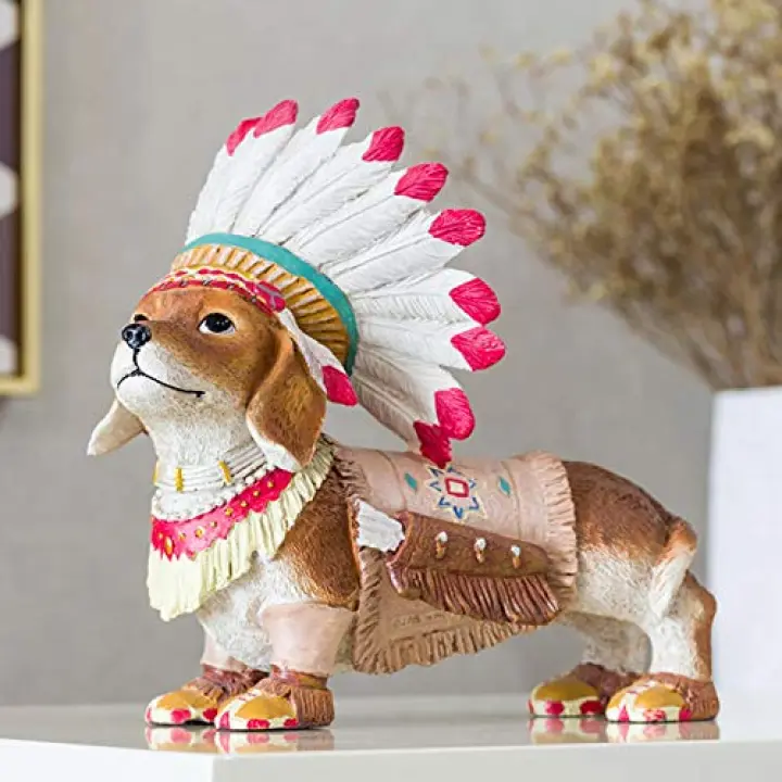 ZTIANEF Sculpture Appreciation Bust Statue Figurine Animal Statue Ornaments American Modern Creative Simulation Inuit Cat Art Sculpture Animals Statue Resin Crafts Decorations for Home
