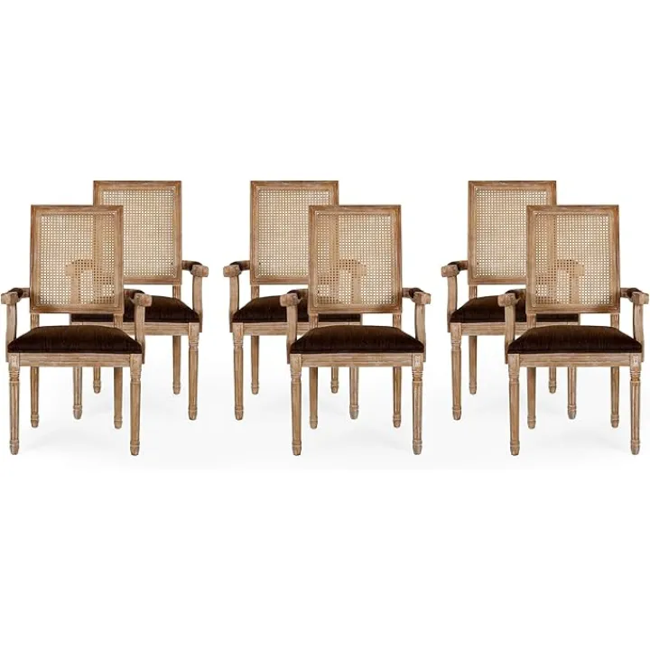Christopher Knight Home Maria DINING CHAIR SETS, Brown + Natural