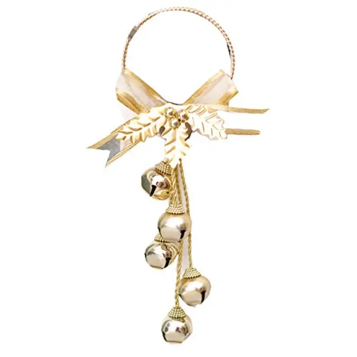 VALINK Christmas Jingle Bells Ornaments, Christmas Decoration Accessory Jingle Bell Various Color Door Pendant Ornaments