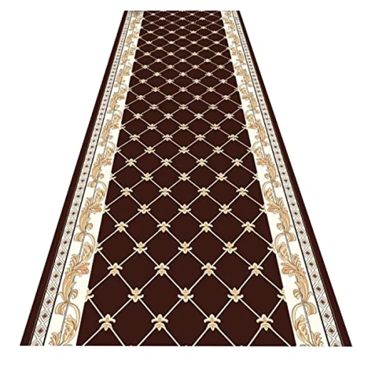 Custom Made Runner Rugs Hallway Entry Carpet Washable Low Pile Carpet Non Slip Runner Mat for Hall Entryway Bedroom Kitchen Door Mats ( Size : 90x350cm )