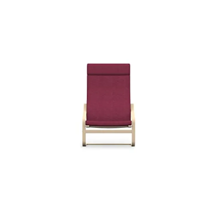 comfortly Chair Slipcover Replacement Hand Made Compatible with POÄNG Armchair - Covers ONLY (Crown - Chianti)