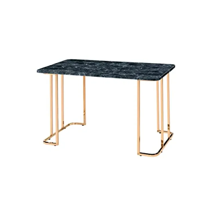 PayLessHere 47.2" x 23.6" Two Leg - Computer Desk with Sleek Laminate Finish - Multipurpose, Space-Saving & Modern Home Office Work Desk or Work Table for Small Spaces - Easy Assembly