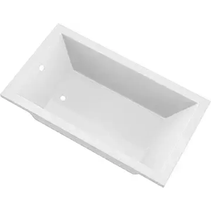 ANZZI 36" x 72" Soaker Rectangle Drop-In Bathtub - White - Illyrian AZ3672VNS - ANZZI