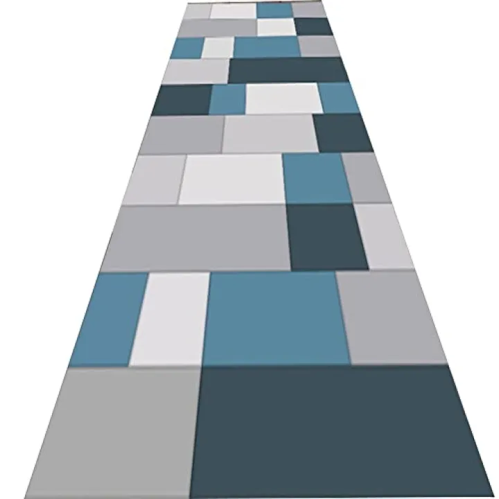 HDBODY Runner Rugs for Hallway Non Slip Washable Soft Low Pile Carpet Runner for Entryway Kitchen Living Room Bed,A,100x200cm(39x78inch)