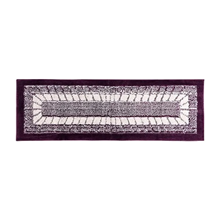 Better Trends Radiance Collection 20" x 60" Runner Kitchen Rug in Burgundy