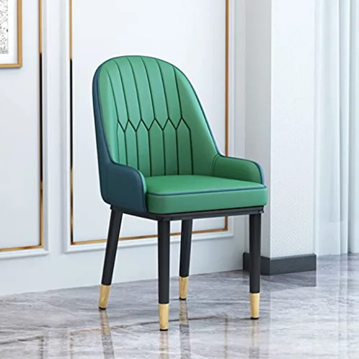 Sedia da Ufficio Sedia da Gioco Sedia da Computer Mobili per Soggiorno Poltrone di Design Sedia Nordica Materiale in Pelle di Metallo Sedie per Sala da Pranzo Sgabello per Computer per Il Te