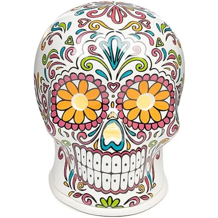 Scentsationals Wax Melt Warmer, for Scented Wax Melts - Day of The Dead Collection Vistoso - Candle Melter for Fragrance Cubes and Tarts