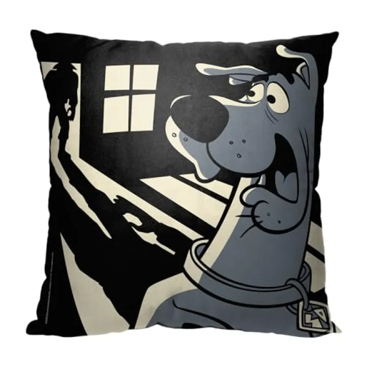 Northwest Scooby Doo Pillow, 18" x 18", Spooky Surprise
