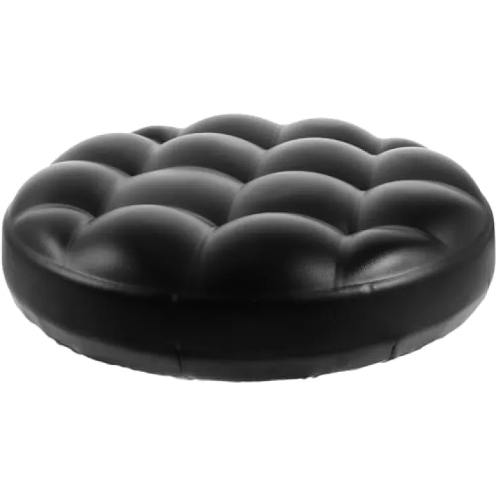 Holibanna Round Bar Stool Seat Replacement Cushion 13.18X12.59X2.36In Padded Stool Seat Panel for Counter and Bar Chairs Comfortable PU Cover
