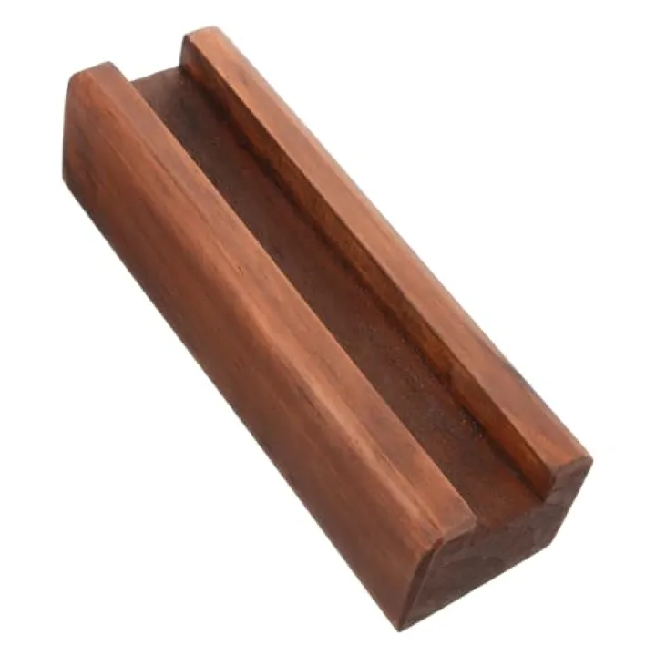 Homoyoyo Wood Full Mirror Holder Rack Luxurious Minimalist Design Non- Support Stand for Bathroom Living Room Decor Sturdy Wood Frame Accessory