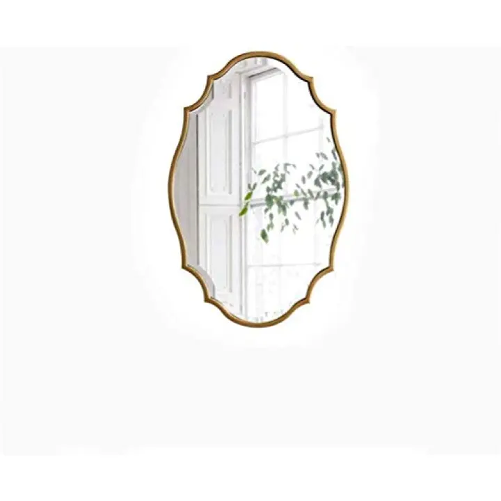 Compact Mirrors Make-up Mirror Toilettenbadezimmereitelkeitsspiegel Wall Hanging On The Wall Fortified Heller Main Mirror Des Tabletop Bedroom Make-up Mirrors (Size : 80 * 110CM) (Size : 60 * 90CM)