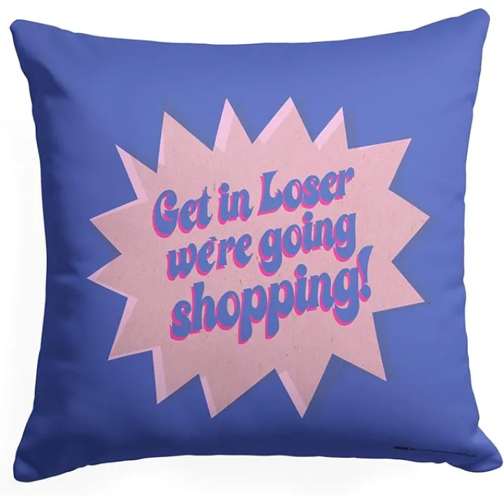 Northwest Mean Girls Pillow, 18" x 18", Get in Losers