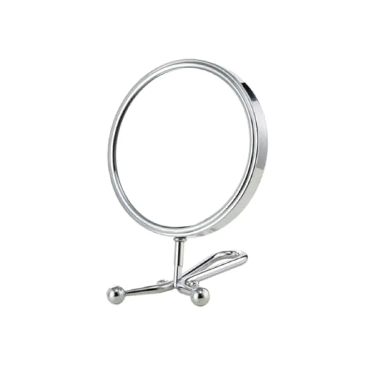 DOITOOL Portable Double-Sided Vanity Mirror Magnifying Makeup Mirror with Frame Foldable and Compact Design for Women and Girls Desk Travel Use