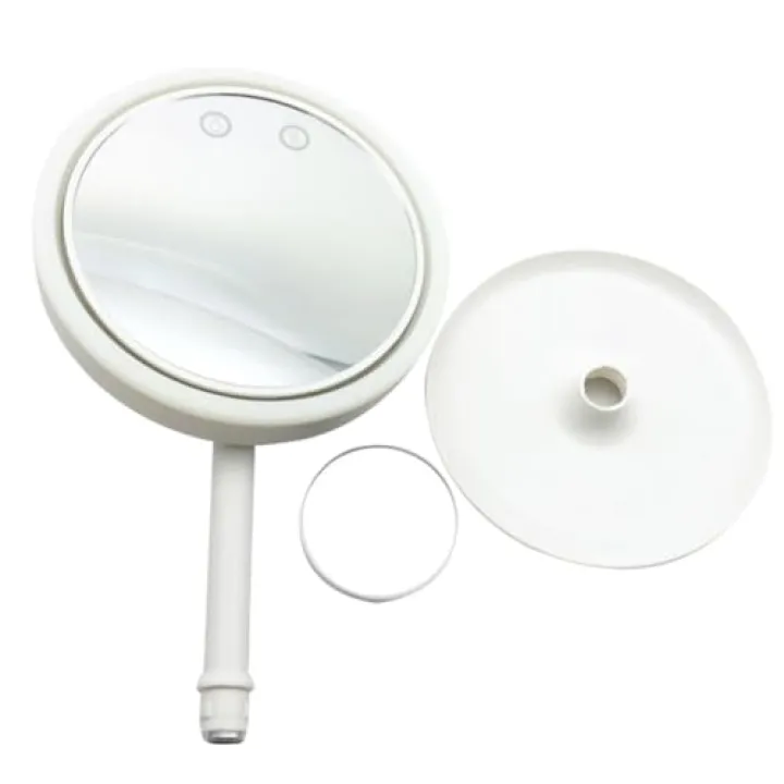 DOITOOL Led Lighted Vanity Mirror 3-in-1 Makeup Mirror Fill Light Fan Surface for Makeup for Daily Use
