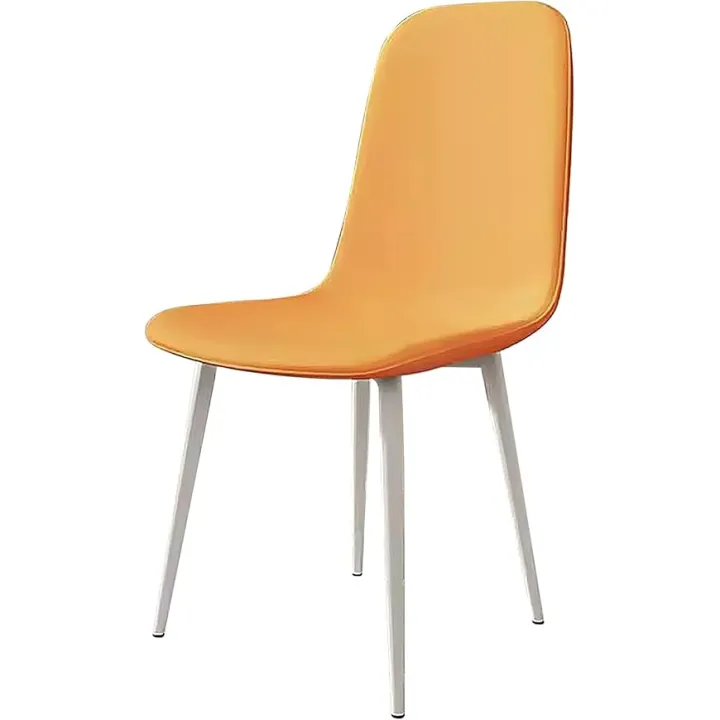 Dining Chairs, Kitchen Chairs, Modern Dining Room Chairs Upholstered, for Restaurant, Living Room, Bedroom (Color : Yellow)