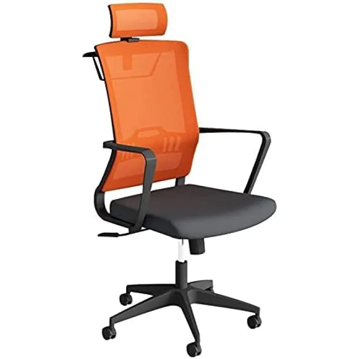 Swivel Office Chair, Office Chair, Active Lumbar Pillow, 150 Degree Tilt with Footrest, Home Seat, Weight 250 kg (Color : D) (B)