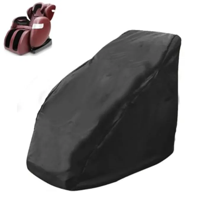 MKKBOB Shiatsu Massage Chair Cover Protector,Full Body Zero Gravity Chair Covers Massage Sofa Chair Recliner Cover Waterproof Dustproof Covers for Cat and Dog Scratch Proof(Black,X-Large)