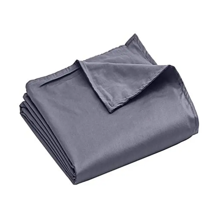Japanese Floor Mattress Futon Mattress Cover for 39"x80"x2.5" (Dark Grey, Cotton, Twin)