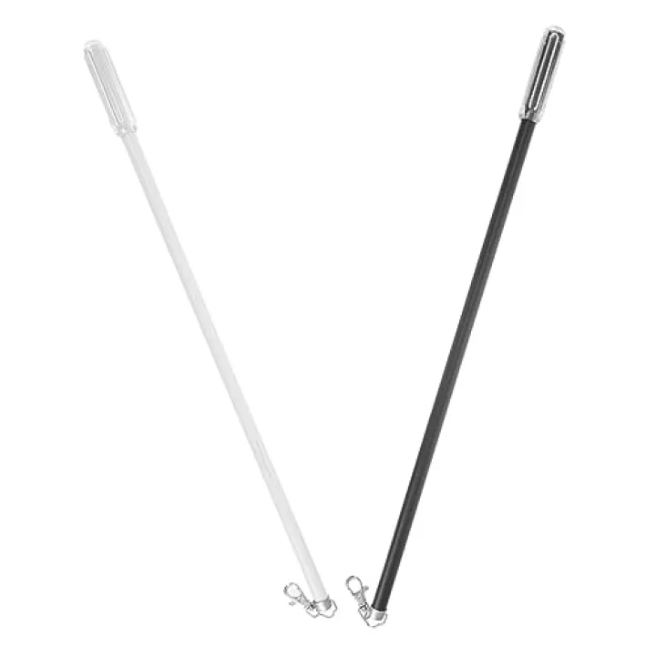 CIYODO Curtain Pull Rods Set 2pcs 50cm Drapery Wand Blind Tilt Rod Window Blind Tilt Easy to Install and Match Shutters