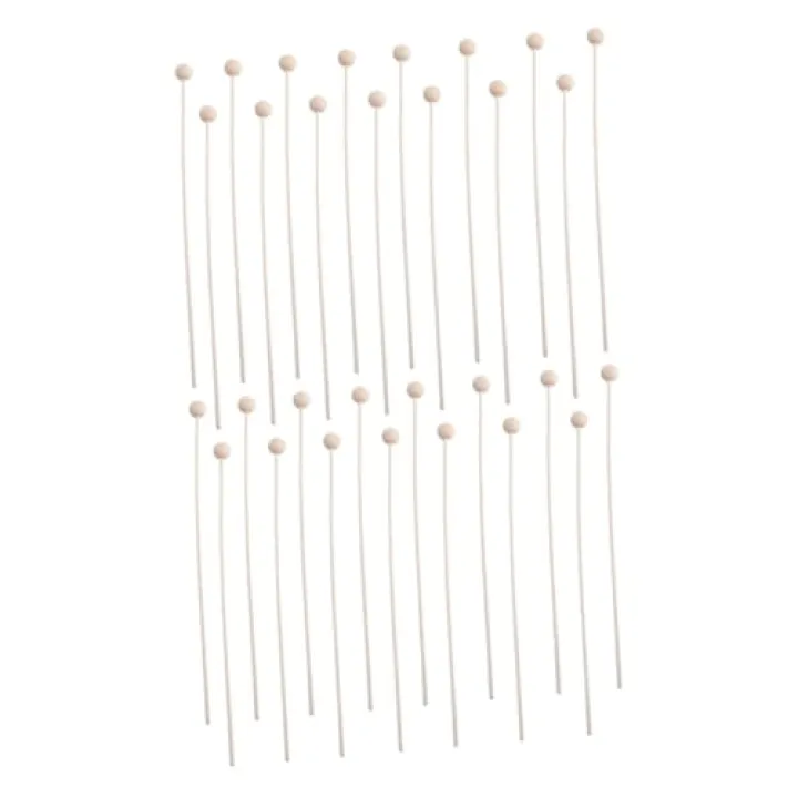 FUNOMOCYA 30pcs Rattan Essential Oil Aroma Diffuser Sticks Replaceable Fragrance Volatile Sticks for Aromatherapy Home Office Spa and Meditation Settings