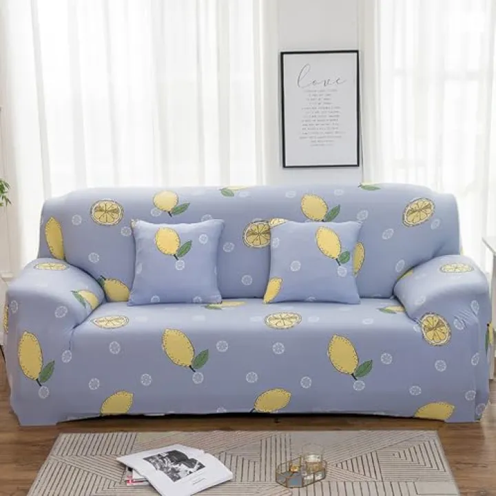 High Stretch Sofa Slipcover Couch Covers 1-Piece Non Slip Universal Sofa Covers 1 2 3 4 Seater Washable L Shaped Corner Furniture Protector for Living Room