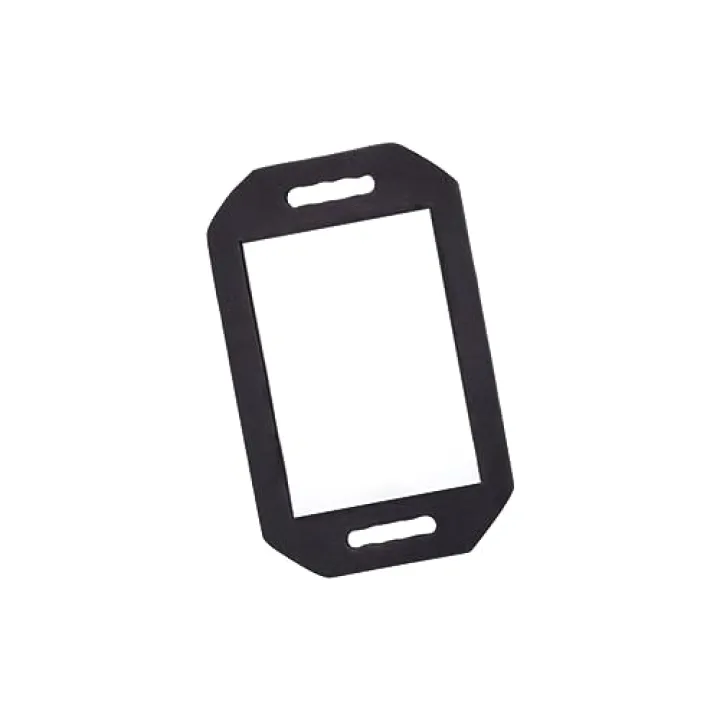 PLAFOPE High-Definition Mirror for Bathroom Black Frame Single-Sided Square Handheld Vanity Sturdy for Women's Use