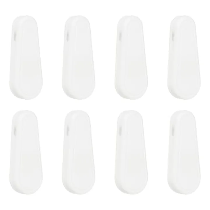 uxcell 8Pcs Blind Cord Weight, 87mm Curtain Blinds Handles Plastic Pull String Pendants for Window Shutter Vertical Roller Blinds Accessories, White