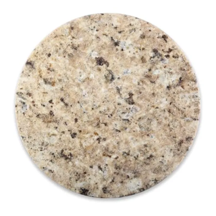 Koville 11 Inch Round Marble Cutting Board for Kitchen Countertop, Golden Brown Marble Cutting Boards Pastry Board for Kitchen Decor, Stone Cutting Cheese Board Charcuterie Boards