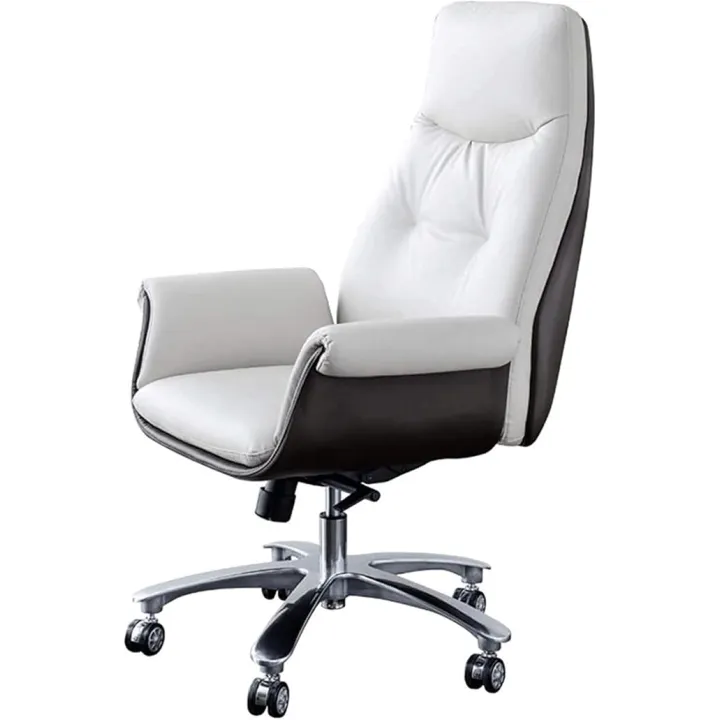 Home Office Chair Managerial &Executive Chairs,Leather Backrest Chair Swivel Chair,Ergonomic Computer Game Chair Reclining Desk Chairs