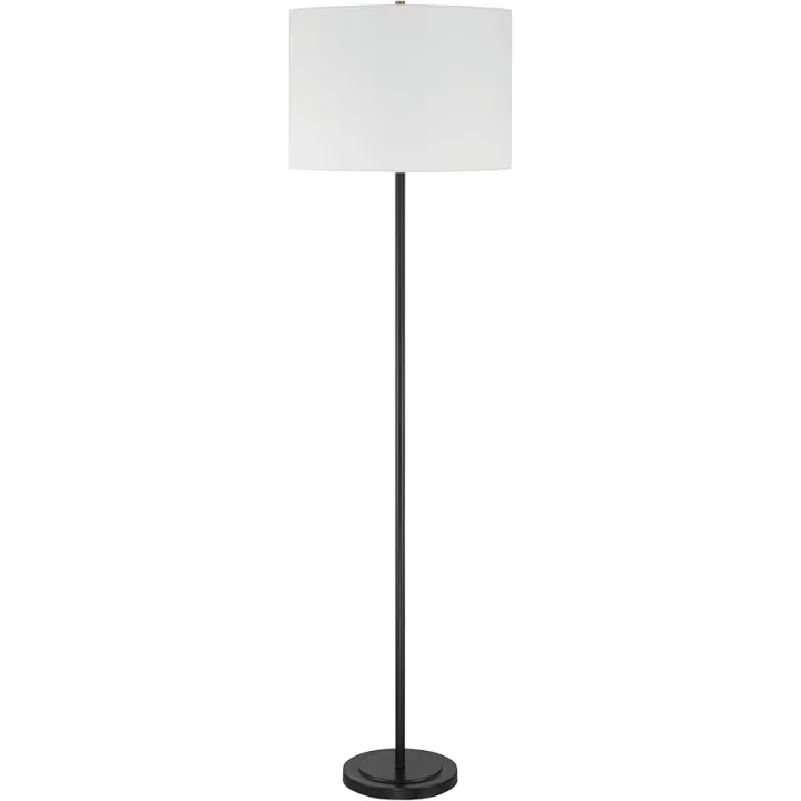 Craftmade 87010FB-F Jones Floor Lamp, (1) E26 Sockets, Flat Black (Bulbs NOT Included)