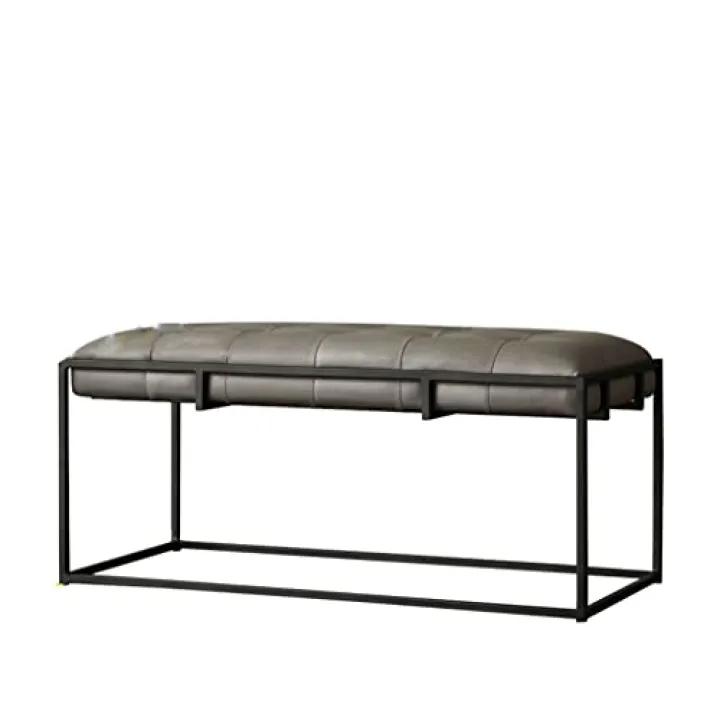 DIEYPOL Bench for Bedroom End of Bed Bed End Stool with Upholstered Hallway Shoe Store Changing Shoe Stool Bedroom Home Shopping Mall Fitting Room Hotel Hotel Iron Sofa Stool