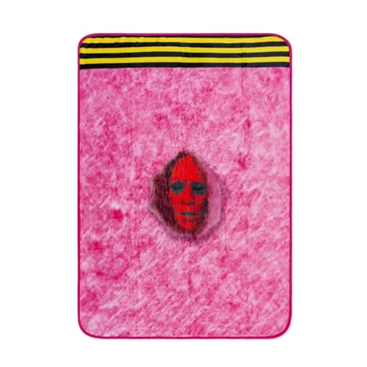Toynk Killer Klowns from Outer Space Cotton Candy Cocoon Fleece Throw Blanket | Soft Polyester Cover for Sofa, Bed | 45 x 60 Inches