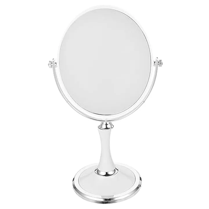 Zerodeko Rotating Vanity Mirror Lights Magnifying Mirror for Women Storage Home Decor
