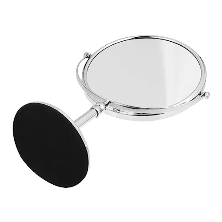 NULYLU Tabletop Makeup Mirror Double-Sided Swivel Hd Lighted Vanity Dresser Mirror