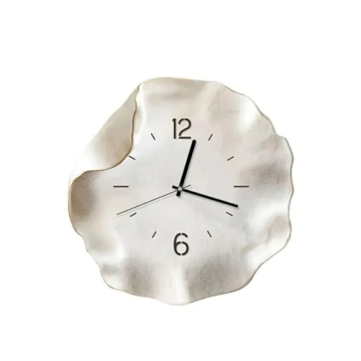 Mqnnfc Silent Non-Ticking Table Clock, Battery Operated Table Desk Shelf Clock with Bracket, Modern Minimalist Design, Seat Clock Ornaments for Desktop Countertop Bedroom Living Room Desktop
