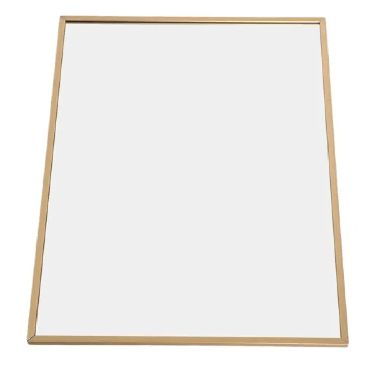 GRIRIW Shoe Store Entryway Mirror Dressing Mirror for Shoes High-Definition Aluminum Alloy Frame Decorative Multipurpose Use