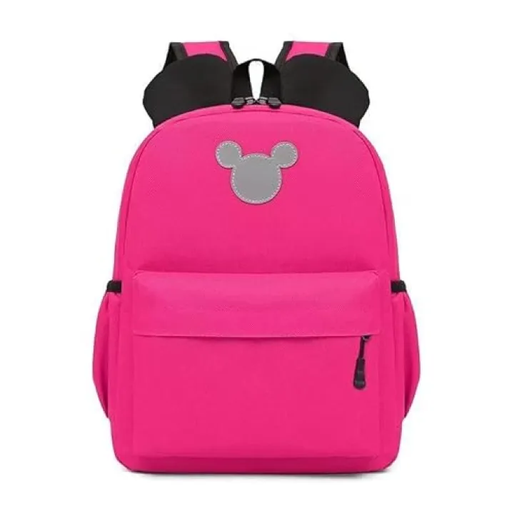 TayloHil 12 inches Mouse Shaped Backpack (Rose pink)