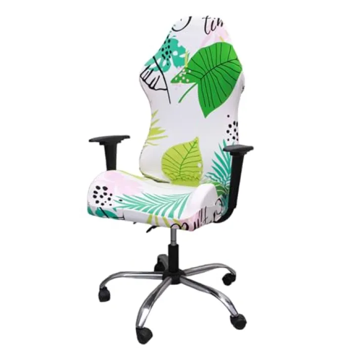 Gaming Chair Cover Universal Computer Chair Slipcover - Printed Chair Protector for PC/Office/Desk Chairs, Anti-Slip Gamer Chair Accessories(Style3)